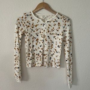 Fall Print Long Sleeve Top